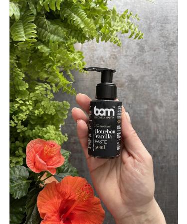 BAM Luxurious Bourbon Vanilla Paste 50 ml Home and Pro Pastry Madagascar Vanilla Extract for Desserts - Buy Online on GoSupps.com