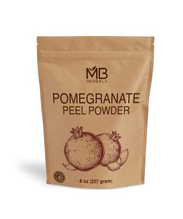MB Herbals Pomegranate Peel Powder 227g | Half Pound | Antioxidant for Skin | For External Use Only