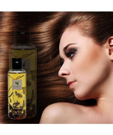 VoilaVe Organic Infused Hair Growth Oil | Natural Treatment for Weak, Dry & Damaged Hair - 100ml - Buy Online on GoSupps.com