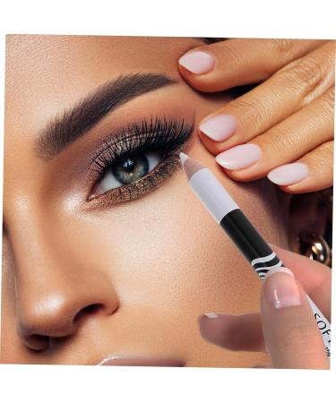 BIUDECO 40 Pcs Lying Silkworm Eyeliner Eyeshadow Pen Brow Pencil Highlight Pencil Gel White Wooden Pole - Buy Online on GoSupps.com