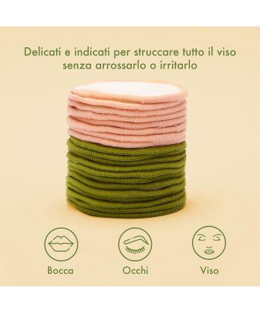 20 Washable Bamboo Jam Pads | Reusable Makeup Removal Towels | Enooso (12 Soft + 8 Peels) - Eco-Friendly & Sustainable Beauty Solution - Buy Online on GoSupps.com