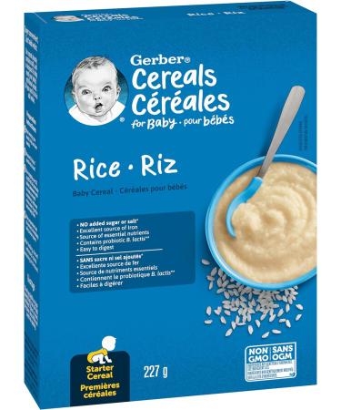 GERBER Stage 1 Rice Baby Cereal 227 g - Buy Online on GoSupps.com