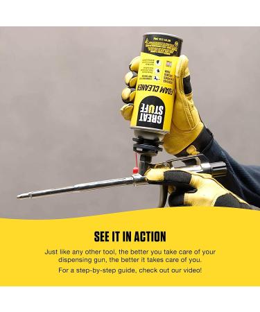 Great Stuff PRO Dispensing Gun Cleaner 12oz - Professional Grade Cleaning Solution - Buy Online on GoSupps.com