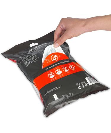 Brabantia Perfectfit Garbage Bags Donation Pack - Extra Strong 20L (40 Pieces Code Y) - White Garbage Bags with Train Tape - Buy Online on GoSupps.com