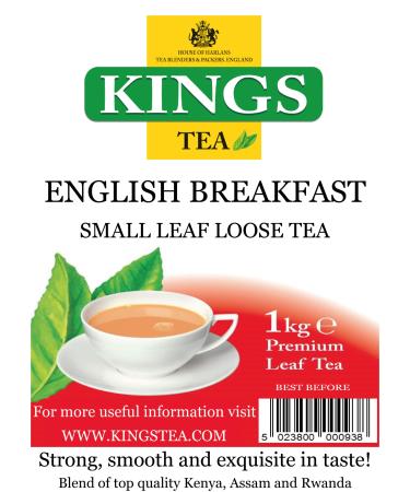 KINGS TEA ENGLISH BREAKFAST LOOSE TEA 1KG