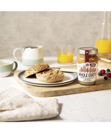 Whole Earth Organic Crunchy Peanut Butter - Protein Source - No Palm Oil and No Added Sugars - 1 Jar - 340g (Packaging May Va - Buy Online on GoSupps.com