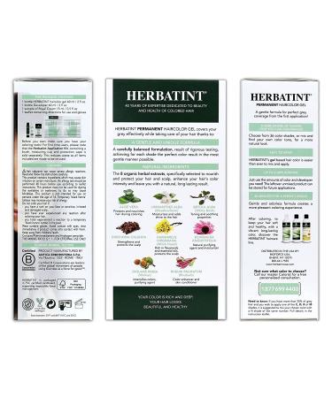 Herbatint 5C Light Ash Chestnut Permanent Haircolor Gel - 4.56 fl oz (135 ml) | Vegan & Ammonia-Free Hair Dye - Buy Online on GoSupps.com