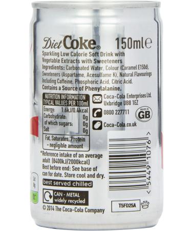 Mini-Alimentation De Coke Peuvent 150Ml - Buy Online on GoSupps.com