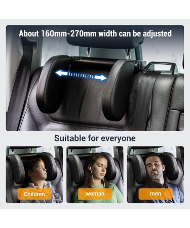 Buy Aidodo Adjustable Neck Pillow Car Headrest for Children - Leather Side Support with Telescopic Rod & Sliding Clips - Comfortable Travel Accessory - Buy Online on GoSupps.com