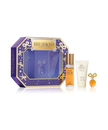 Elizabeth Taylor White Diamonds Women's Perfume Set Body Lotion Eau de Toilette & Parfum Replica 3 Piece Set 1 Fl Oz (Pack of 1) - Buy Online on GoSupps.com