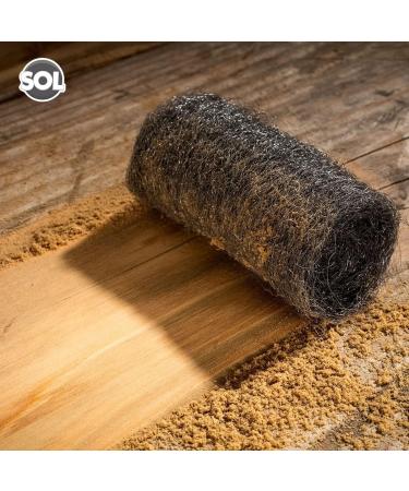 24pk Steel Wool Mice | Wire Wool Mice Grade 0 Steel Wool for Cleaning & Closing Small Holes Fine Wire Wool Rats Roll | Wire Wool 0 Wire Wool for Wood Wire Wool For Metal Fine Steel Wool Rodent Control - Buy Online on GoSupps.com