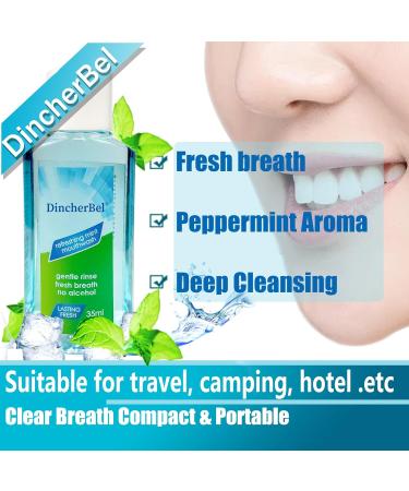 Mouthwash Travel Size Portable Original Mint 35ml/1.2oz (48 Pack) - Buy Online on GoSupps.com