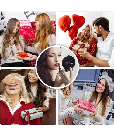 LED Compact Travel Mirror - WOBANE 10X Magnifying Handheld Double Sided Makeup Mirror - Portable 3.5 inch Gift in Black - Buy Online on GoSupps.com
