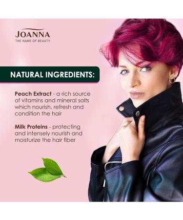 Joanna Naturia Color Permanent Hair Color Cream Goodness of Milk Proteins and Peach Extracts Premium-Quality Hair Dye Provides Soft and Lustrous Hair Long-Lasting Hair Colors Ripe Cherry - Buy Online on GoSupps.com