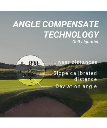 AILEMON 6X Laser Range Finder | Rechargeable Golf & Hunting Rangefinder | 650/1200Y Distance Measuring | Slop, Flaglock, High-Precision | Outdoor Wild Camo2 - Buy Online on GoSupps.com
