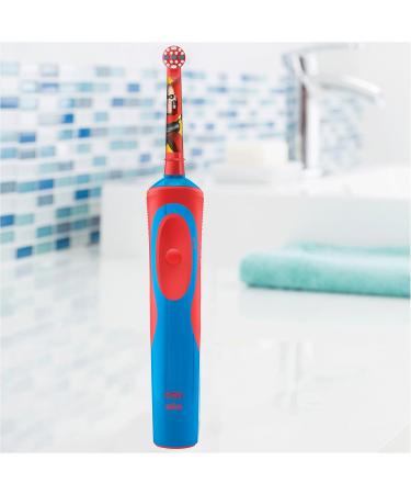 Buy Oral-B Kids Electric Toothbrush - Shatter-Proof Characters Red/Blue - 1 Pack - Fast International Shipping - Buy Online on GoSupps.com