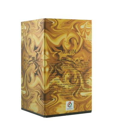 Ajmal Aurum EDP for Women Spray 2.5 ounces - Made in Dubai 2.5 Fl Oz (Pack of 1) - Buy Online on GoSupps.com