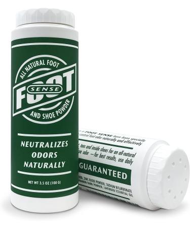 FOOT SENSE Wash and Care Bundle - Natural Therapeutic Wash & Foot Powder - Fight Foot Odor, Jock Itch, Athlete's Foot - Buy Online on GoSupps.com