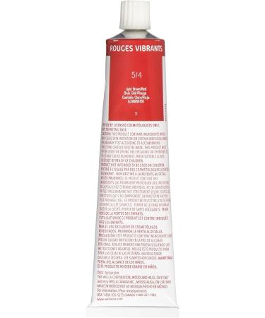 Wella Color Touch 5/4 Light Brown Red 2 oz - Buy Online on GoSupps.com