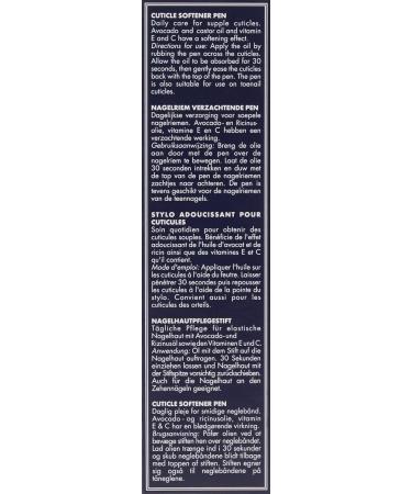 HEROME Soft Cuticle Pen - Nourishing Cuticle Softener Oil for Torn Nail Skin | 4ml - International Shipping Available - Buy Online on GoSupps.com