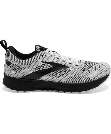 Brooks Revel 5 Women's Neutral Running Shoe White/Black 9 - Lightweight and Supportive - Buy Online on GoSupps.com