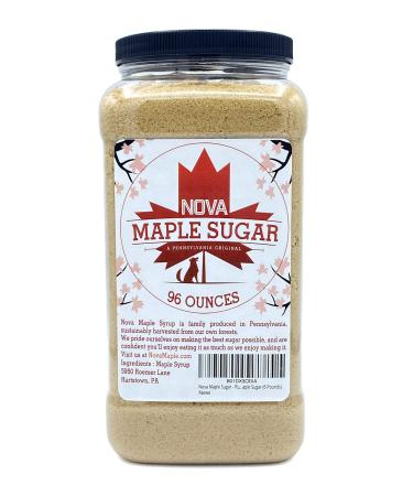 Nova Maple Sugar - Pure Grade-A Maple Sugar (6 Pounds) 6 Pound (Pack of 1)