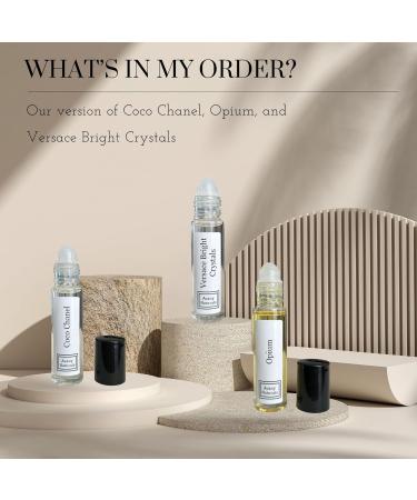 3 Pc Womens Gift Set Fragrance Oil For Women Roll On Body Oil Perfume Samples Fragrance Oil Gift For Her Perfume Oil Sampler Gift Box (Sexy) - Buy Online on GoSupps.com