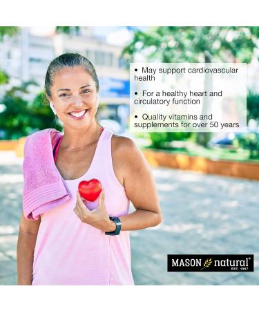 Mason Natural Magnesium 500mg Extra Strength Tablets - Supports Healthy Heart & Nervous System, Muscle Function & Recovery - Essential Nutrient, 100 Count - Buy Online on GoSupps.com