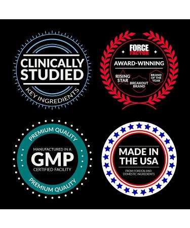 Black Maca Root Vitality Supplement for Men - 1000mg 60 Capsules - Natural Maca Negra Extract - Superior Absorption and Power - Force Factor Fundamentals Series - Buy Online on GoSupps.com