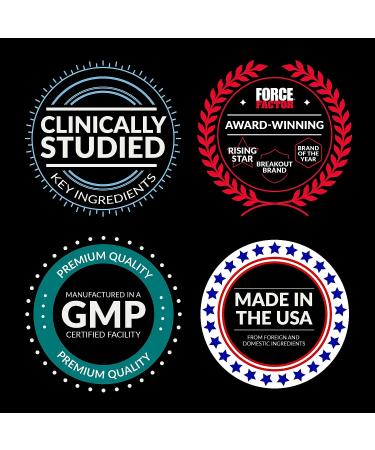 Force Factor LeanFire with SLIMVANCE Thermogenic Fat Burner - 60 Capsules, B Vitamins, Capsimax for Weight Loss, Metabolism Boost, Energy, and Focus - Buy Online on GoSupps.com