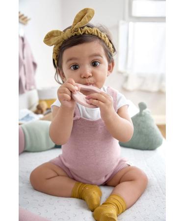 L SSIG Teething Ring - Silicone Bee Teething Aid & Grasping Toy for Babies | Garden Explorer | Turquoise Mint - International Shipping Available - Buy Online on GoSupps.com