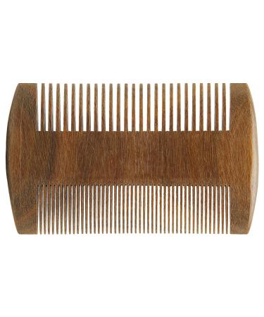 Double-Sided Wooden Lice Comb | Fine Teeth for Efficient Lice Removal & Beard Styling | Comfortable Handle & Anti-Static Design - Shop Internationally! - Buy Online on GoSupps.com