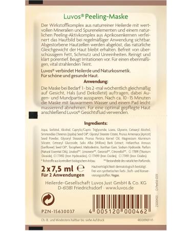  Luvos Luvos 15ml Exfoliating Mask - Buy Online on GoSupps.com