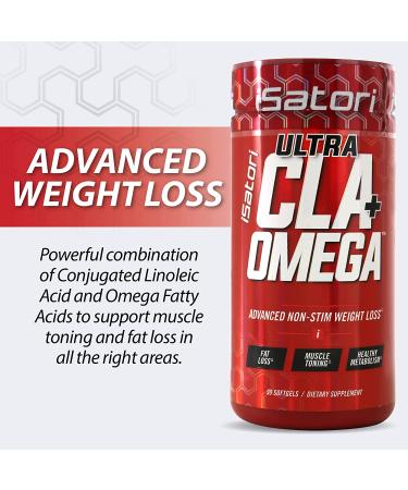 iSatori Ultra CLA Omega 3 6 9 Safflower & Fish Oil Blend - Weight Loss & Muscle Toner Supplement - 90 Softgels - Buy Online on GoSupps.com
