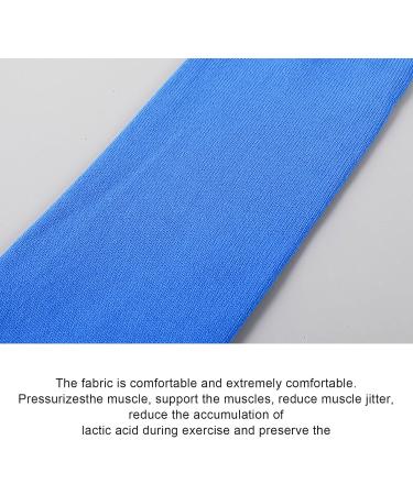 Jimtuze Leg Compression Cuffs for Football Training | Anti-Slip Calf Compression Sleeves | Adult Blue | Ultimate Leg Protection & Support - Buy Online on GoSupps.com