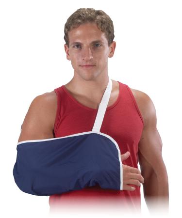 Closed End Arm Sling Navy Blue Medium