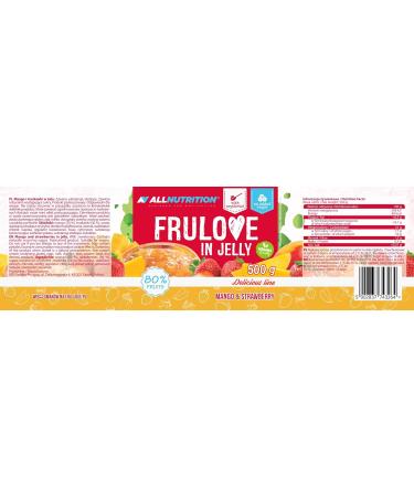 Frulove Sugar-Free Jam - Low Carb Mango & Strawberry Jelly (500g) | 80% Fruit Spread Vegan-Friendly International Shipping - Buy Online on GoSupps.com