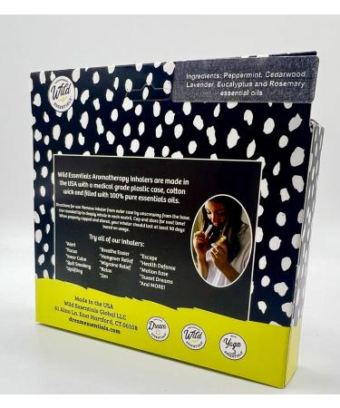 WildER Essentials Wake The f Up Aromatherapy Nasal Inhalers - 3 Pack | Premium Essential Oils for Energy & Focus - Buy Online on GoSupps.com