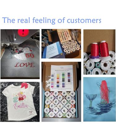 ShinyStitch 82-Spool Polyester Embroidery Thread Kit for Brother, Babylock, Janome, Singer, Pfaff, Husqvarna & Bernina Embroidery Sewing Machines - 500M (550Y) Each Spool - Buy Online on GoSupps.com