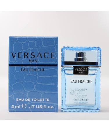 Versace Man Eau Fraiche by Gianni Versace 0.17 Oz Fresh and Sophisticated Cologne - Buy Online on GoSupps.com