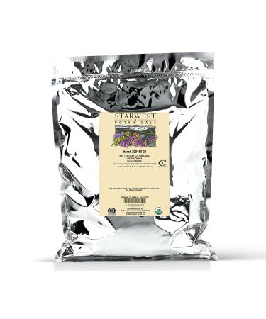 Starwest Botanicals Organic Nettle Leaf Tea Loose Cut and Sifted, 1 Pound Bulk 1 Pound (Pack of 1) - Buy Online on GoSupps.com