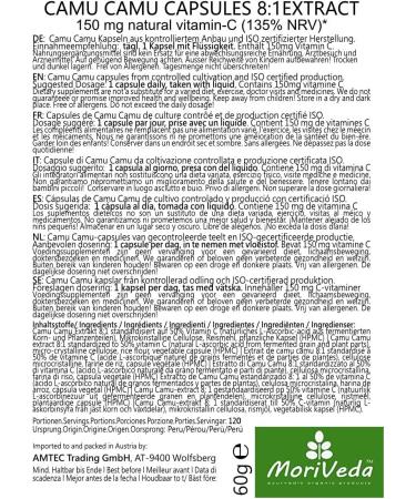 MoriVeda Paquet de produits Immune System | Comprim s de superaliments g lules d'astragale g lules de camu camu | vitamine C antioxydants micronutriments - Buy Online on GoSupps.com