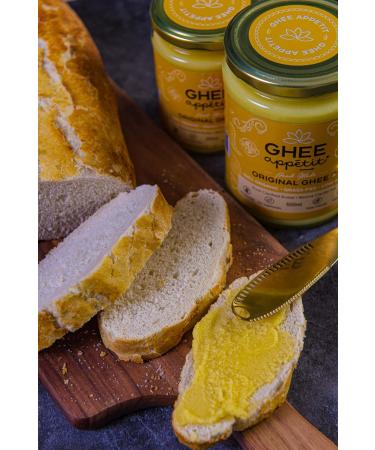 Ghee App tit Original Ghee 300 ml I Certified Organic I Free Range Grass Fed Ghee I Ghee Butter I Vegetarian I Ayurveda Ghee Recipe I Pure Clarified Butter - Buy Online on GoSupps.com