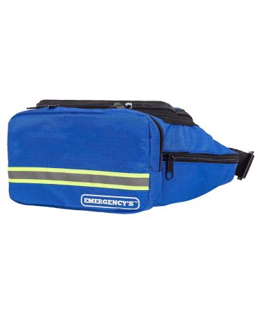 EB MARSUPIO first aid hip bag royal blue | compact | emergency bag empty | first aider | for on the go | adjustable hip belt