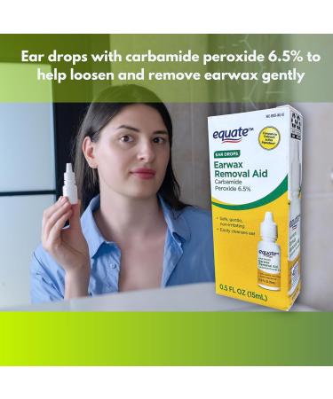 Earwax Removal Aid with Carbamide Peroxide 6.5%- Ear Drops 0.5 fl oz (Pack of 1) - Buy Online on GoSupps.com