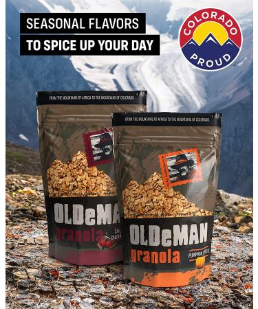 Olde Man Granola Pumpkin Spice 12oz - Gluten Free & Non-GMO Cereal from Colorado - Buy Online on GoSupps.com