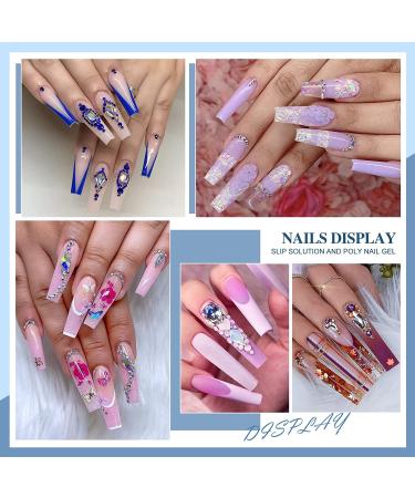 Morovan Slip Solution Poly Gel 8oz - Easy DIY Nail Extension Gel with Anti-Stick Brush - Clear and Convenient Gel Solution at Home - Buy Online on GoSupps.com