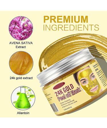 Blackening Remover & Pore Cleaner - 24K Gold Clay Moisturizer for Greasy Skin | Anulely - Buy Online on GoSupps.com