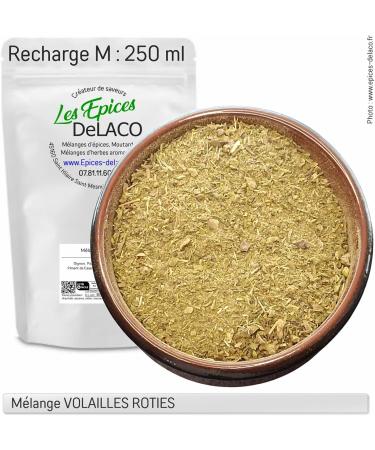VOLAILLES ROTIES 80g M ... m langes d' pices herbes aromates condiments piments pour viandes poissons l gumes marinades salades barbecue - Les EPICES DeLACO - Buy Online on GoSupps.com