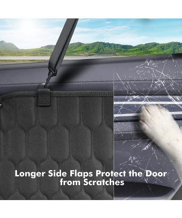 Waterproof & Scratchproof Dog Car Seat Cover for Back Seat - Black 54W x 58L - Buy Online on GoSupps.com